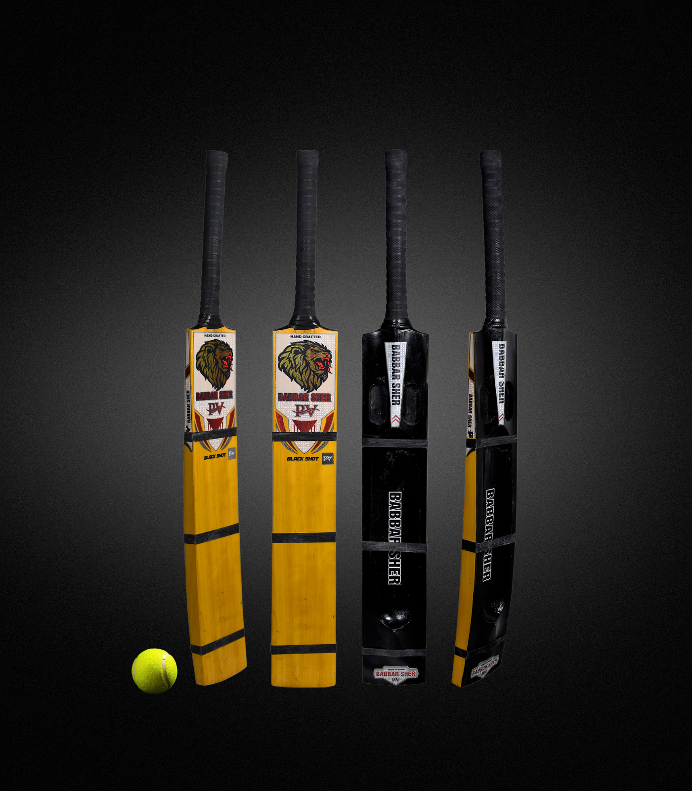 Single Blade Yellow Black Babber Sher