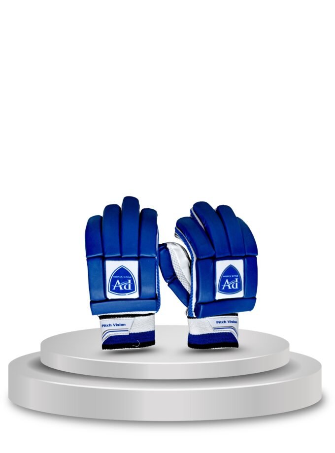 PV Blue Batting Gloves