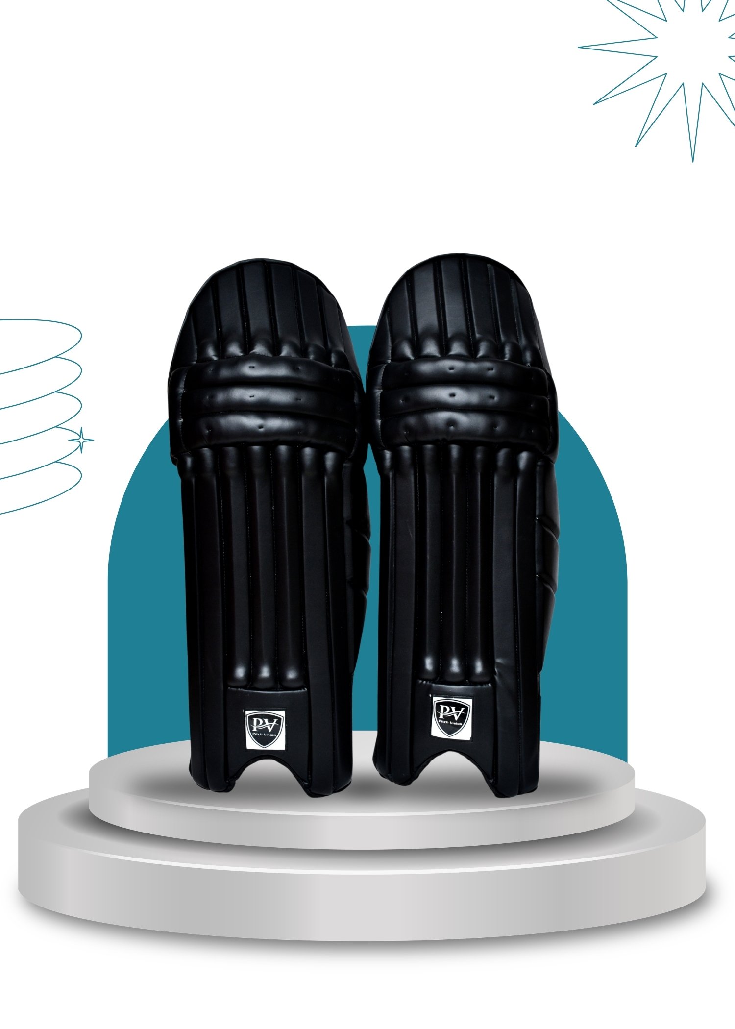 PV Black Batting Pads