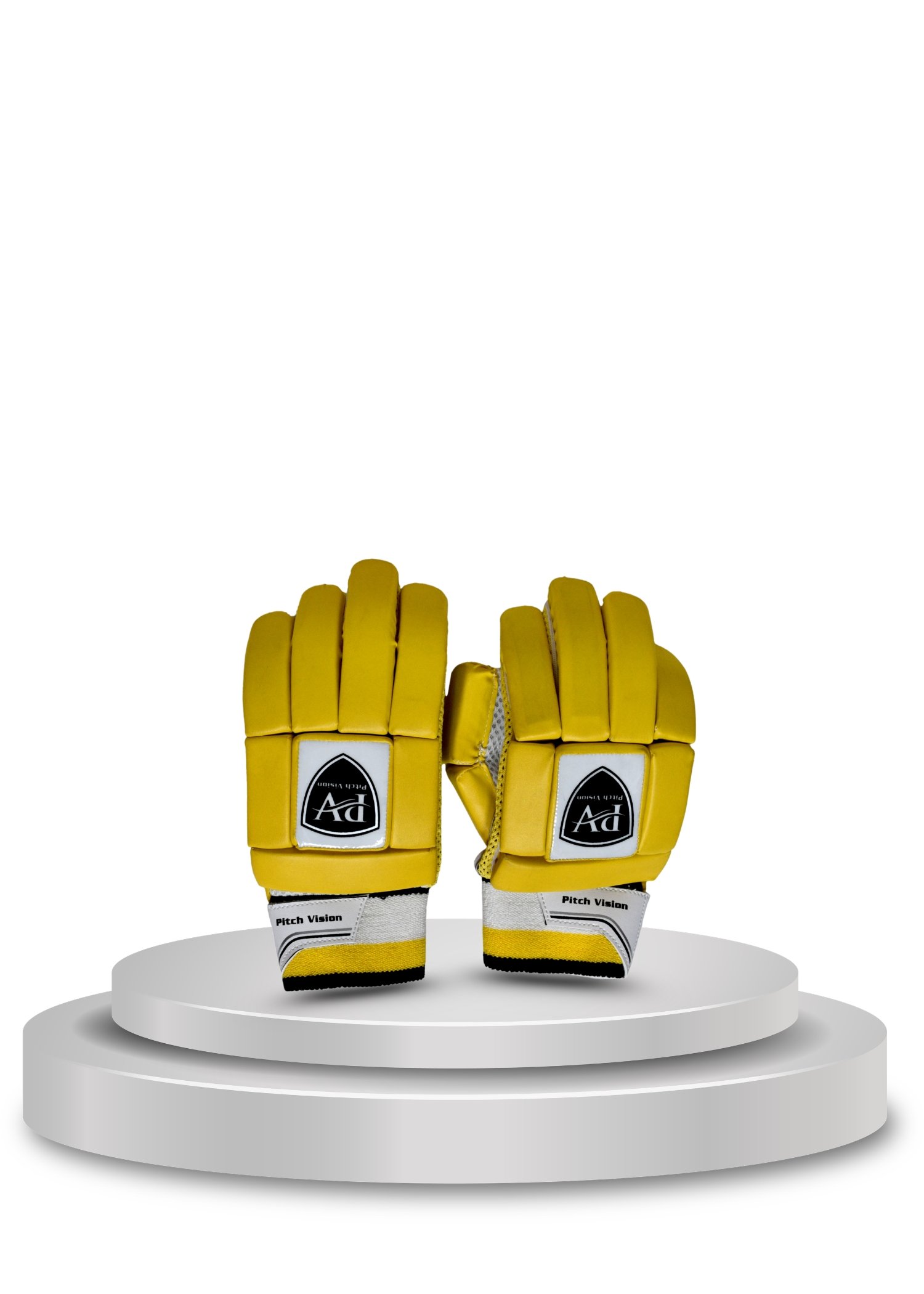 PV Yellow Batting Gloves