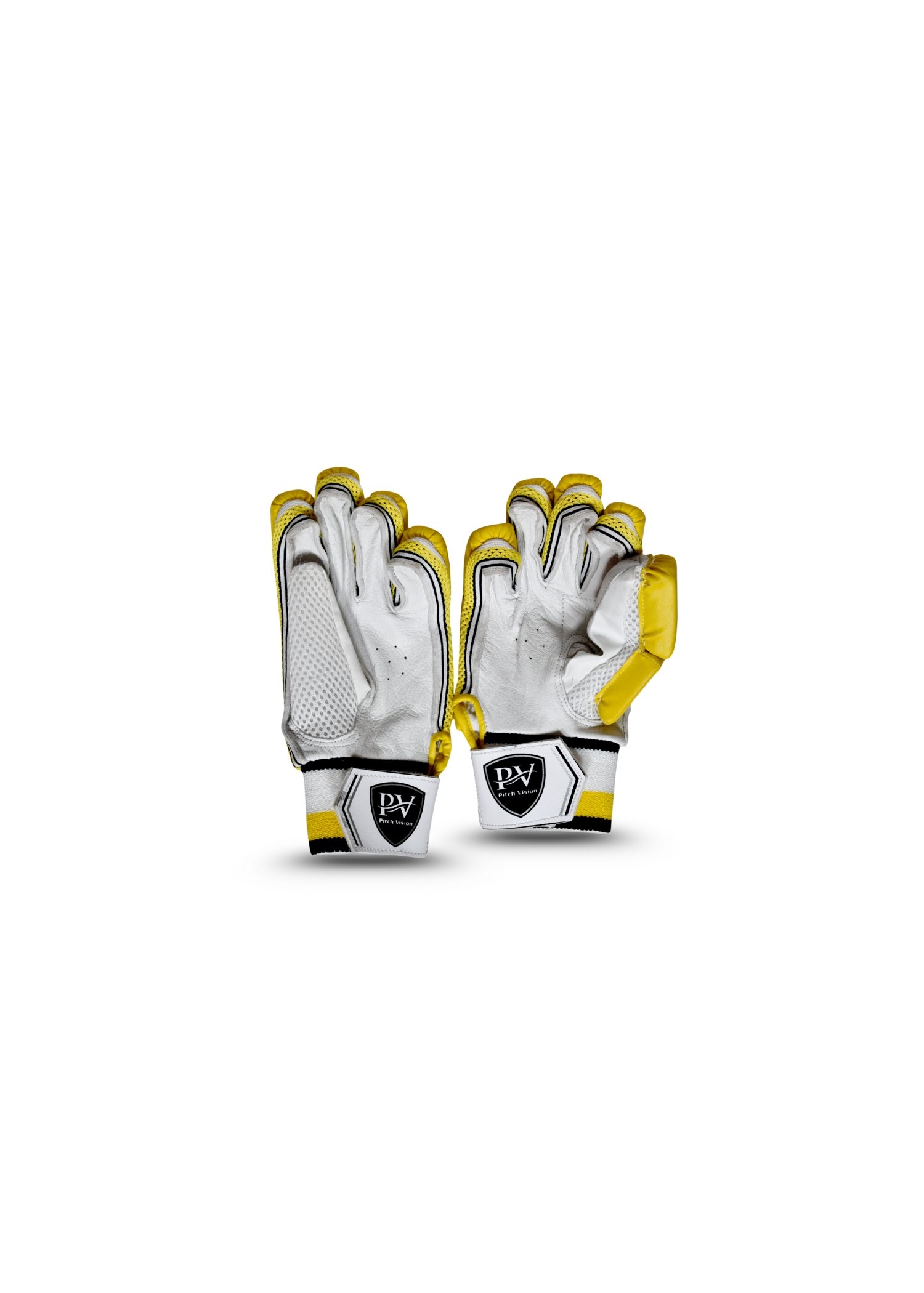 PV Yellow Batting Gloves - Image 3