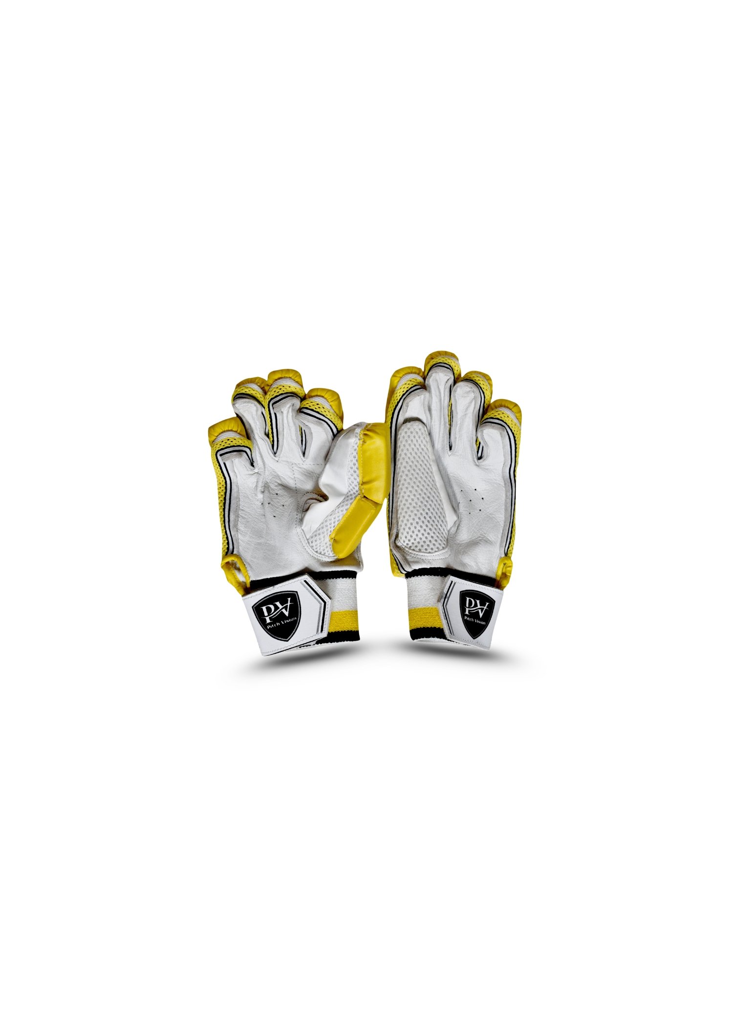 PV Yellow Batting Gloves - Image 2
