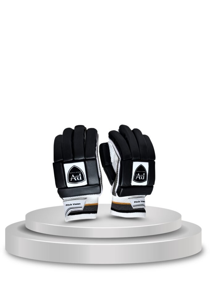 PV Black Batting Gloves